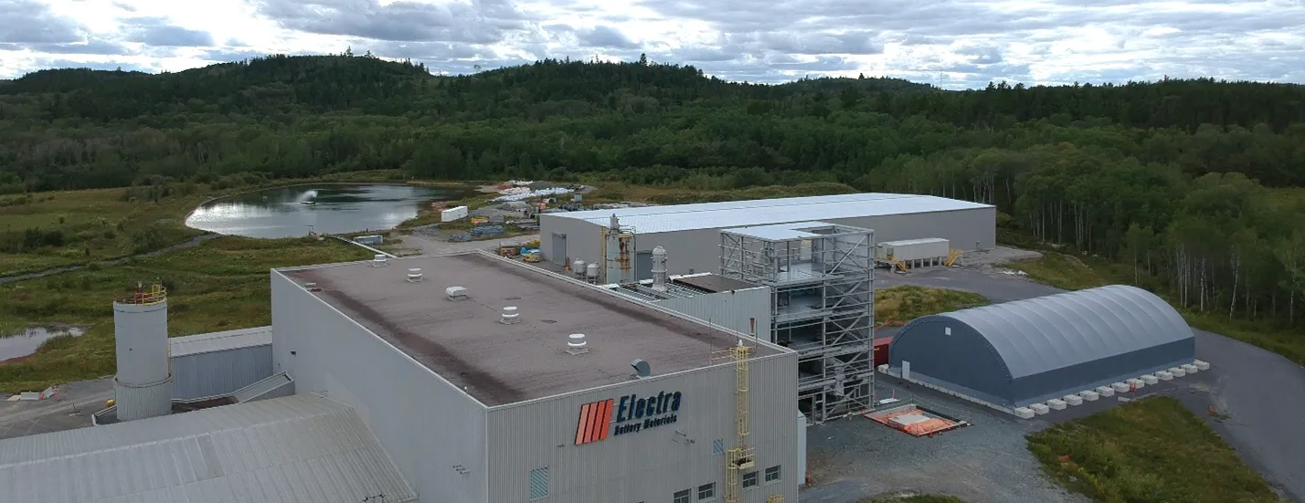 Electra Approves Construction Budget and Sets Schedule for Completion of its North American Cobalt Sulfate Refinery