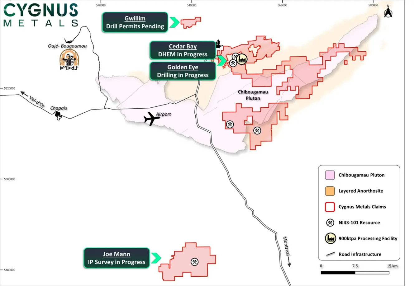 Cygnus targets resource growth with start of new drilling and geophysics programs