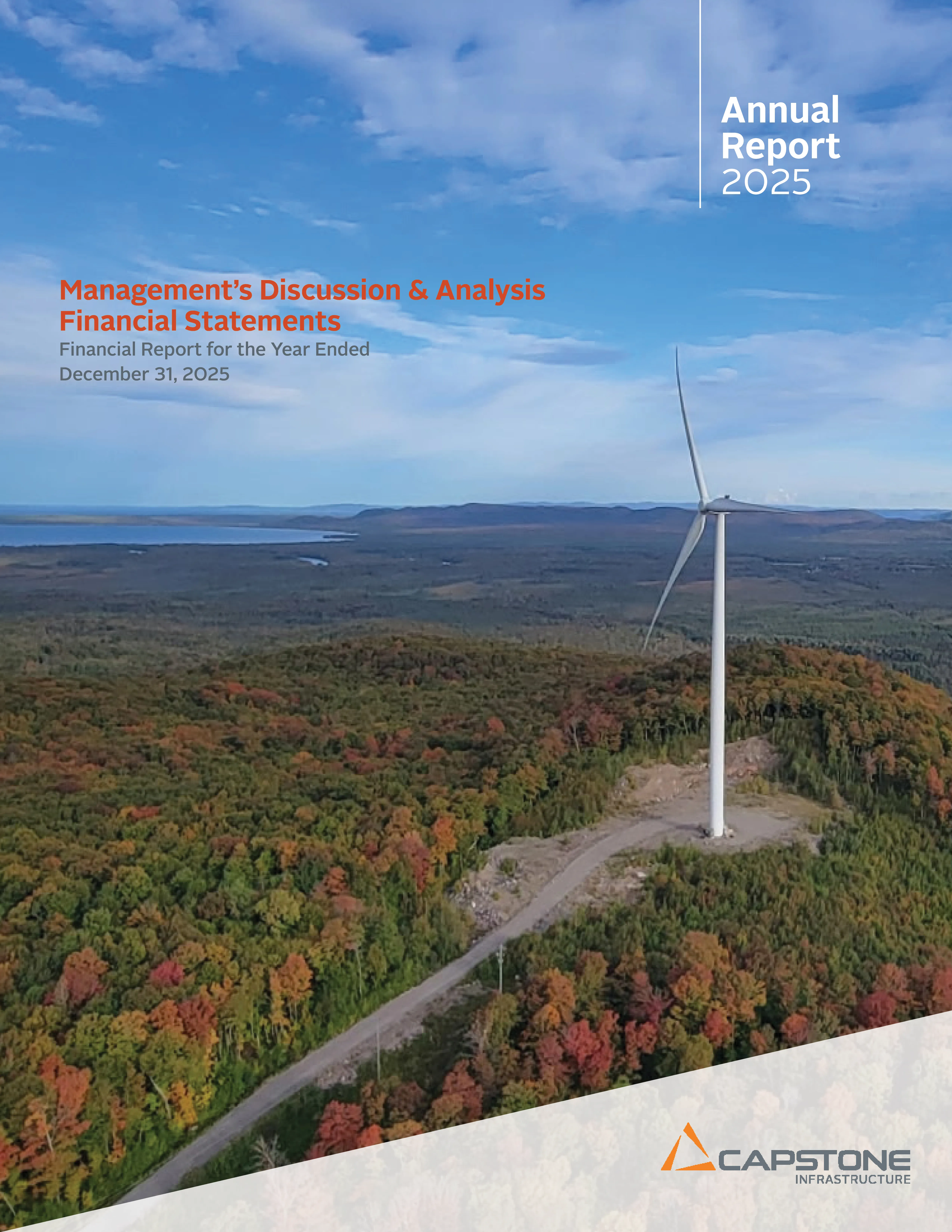 Capstone Infrastructure Corporation Reports Fourth Quarter and Fiscal 2025 Results and Declares a Quarterly Dividend