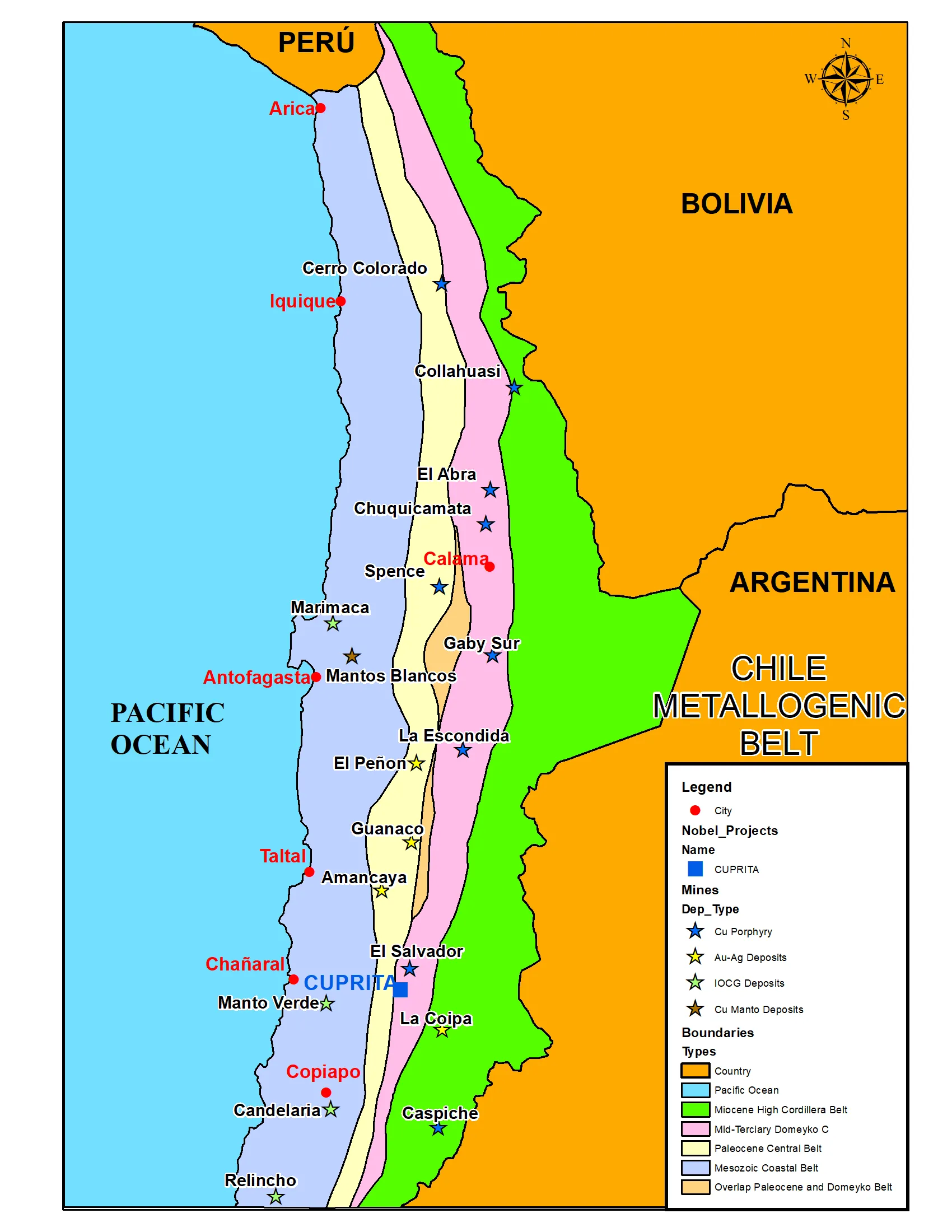 Nobel Identifies New Mineralized Porphyry Copper System, Cuprita Project, Chile