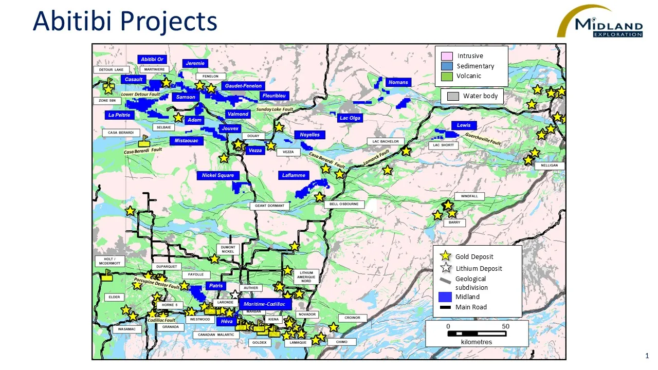 Midland Provides an Overview of Its 2026 Exploration Activities for Its Gold and Copper-Gold Projects, Including Those with Its Partners