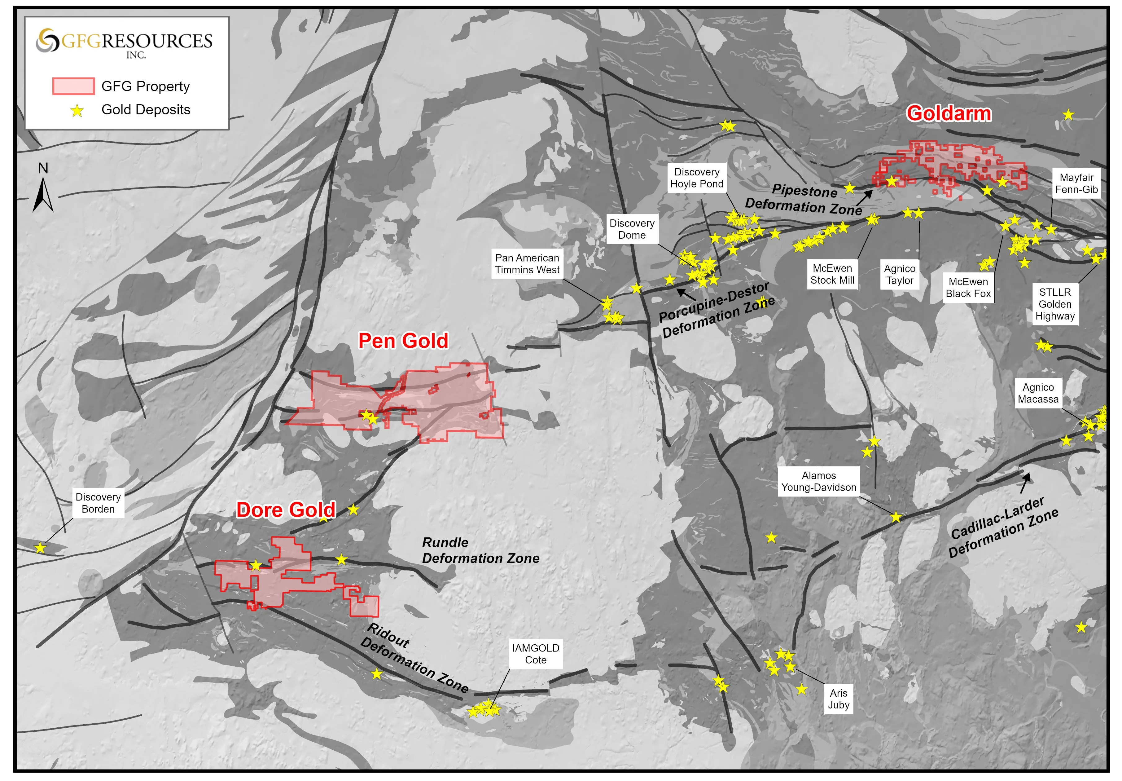 GFG Delivers Broad Gold Intercept of 1.01 g/t Au over 51.5 m including 6.36 g/t Au over 5.0 m and Advances Discovery Driven District-Scale Exploration at Goldarm